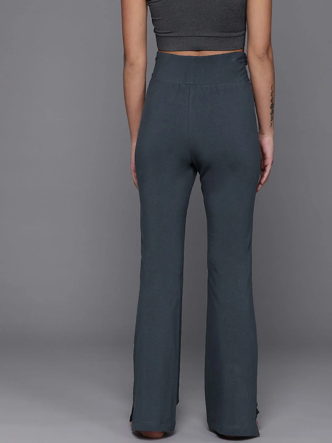 HRX by Hrithik Roshan Women Yoga Flared Track Pants - Image 5