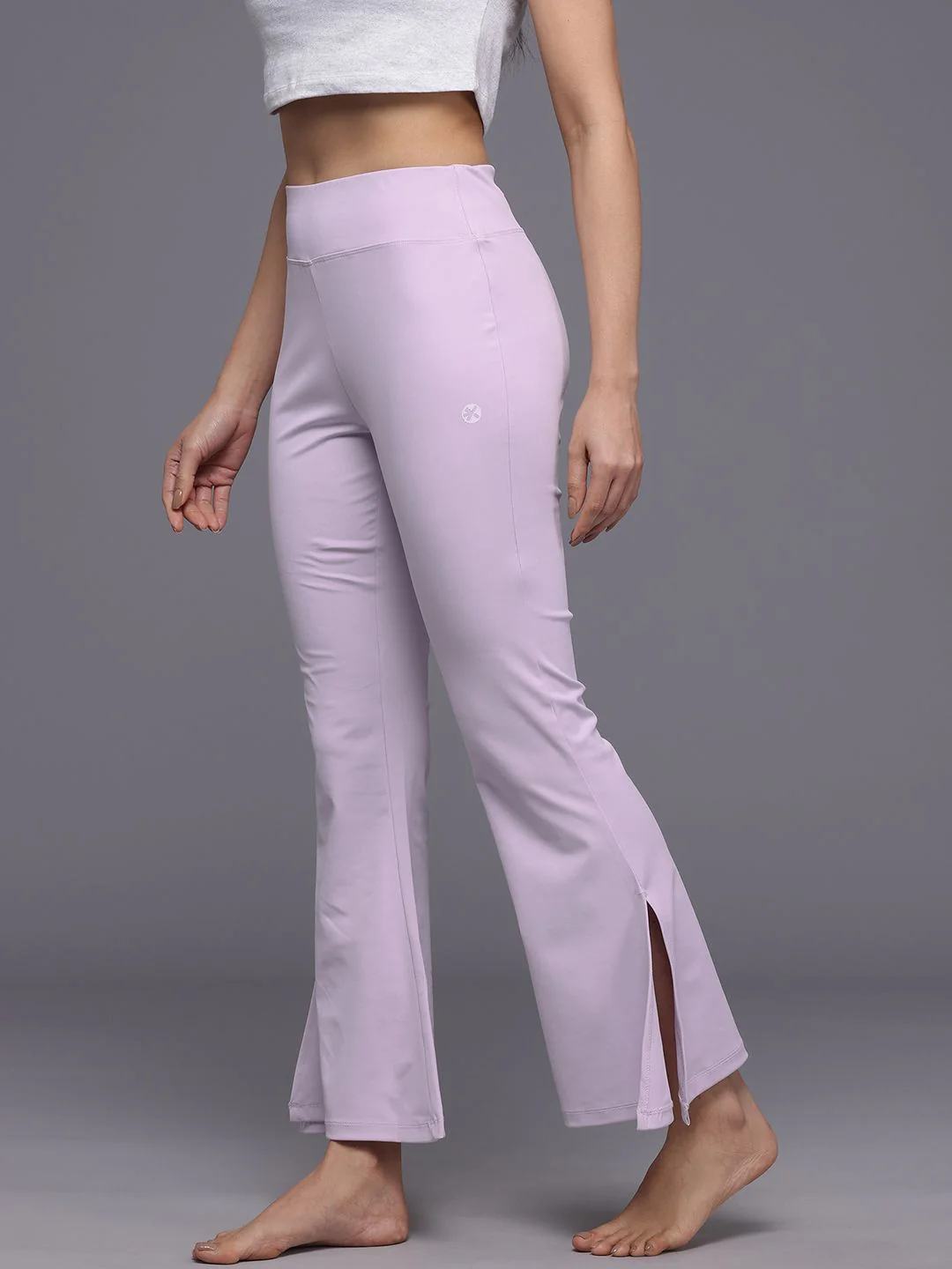 HRX by Hrithik Roshan Women Yoga Tights with Slits - Image 3