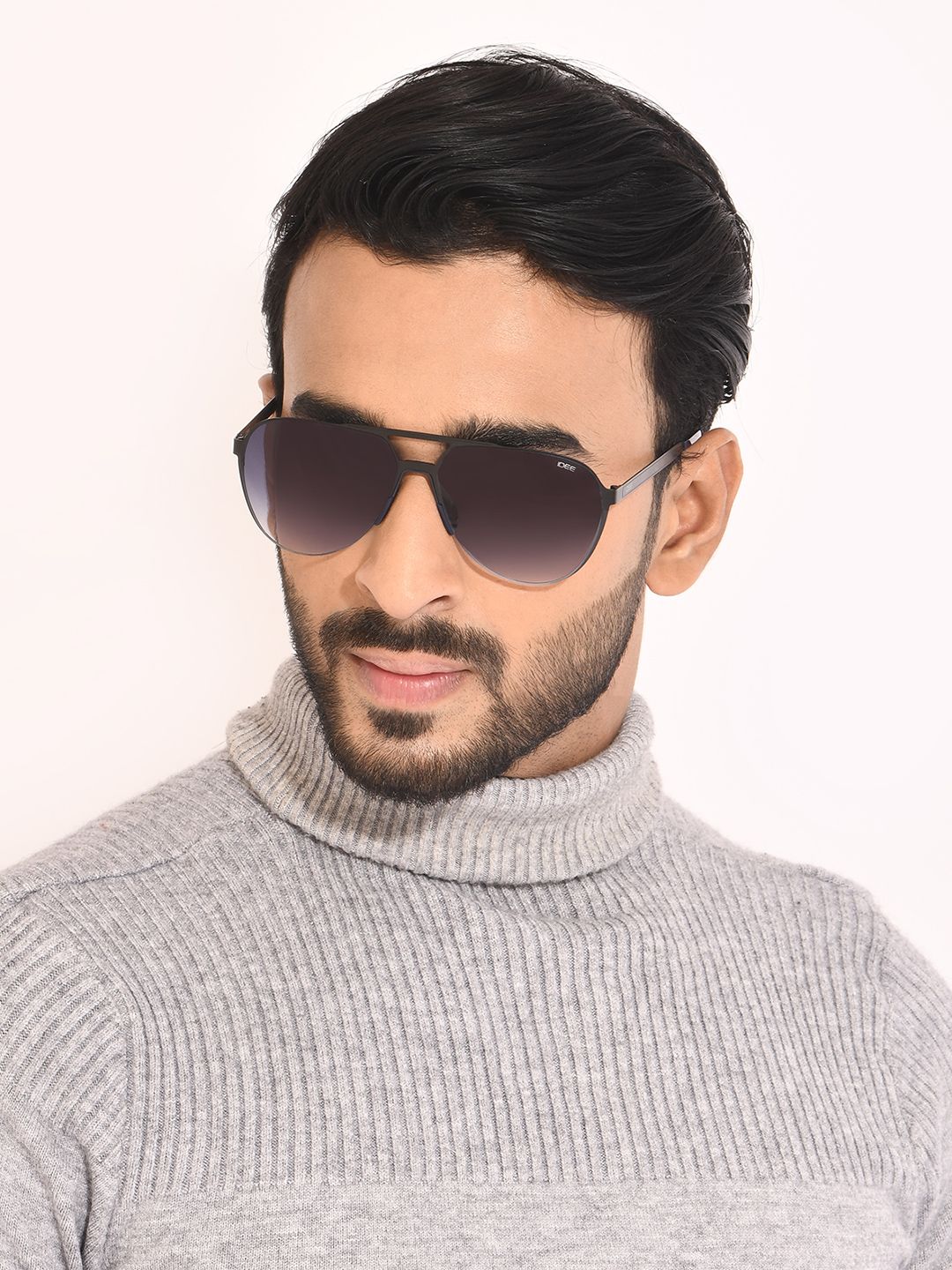 IDEE Men Aviator Sunglasses with UV Protected Lens IDS3007C1SG - Image 6