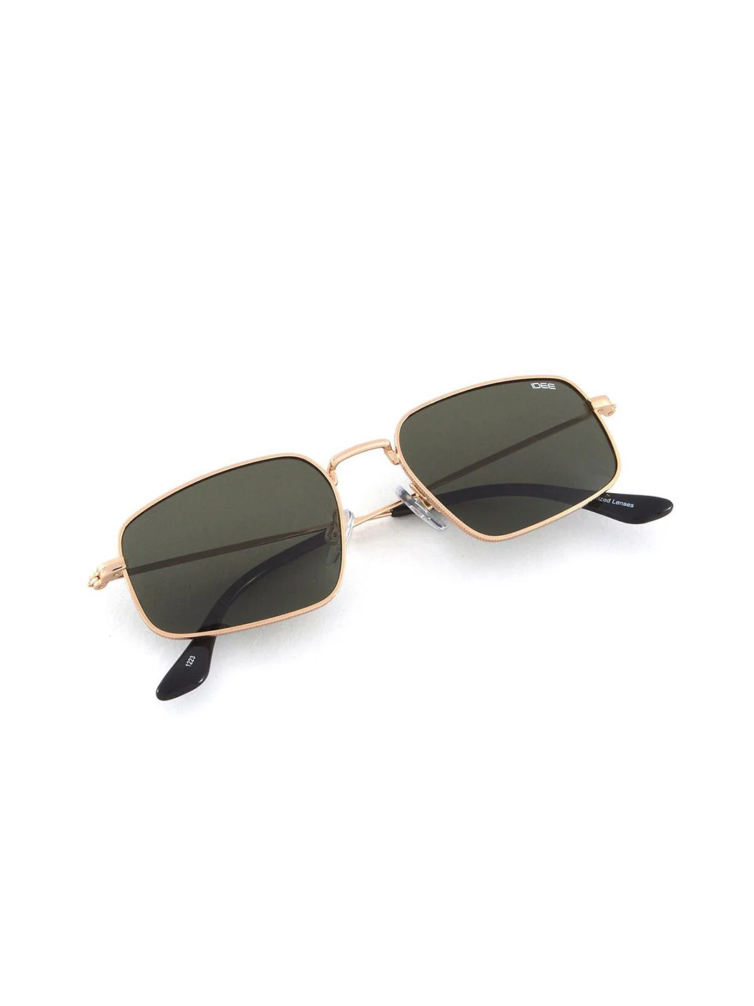 IDEE Men Rectangle Sunglasses with Polarised and UV Protected Lens IDS3097C2PSG - Image 4