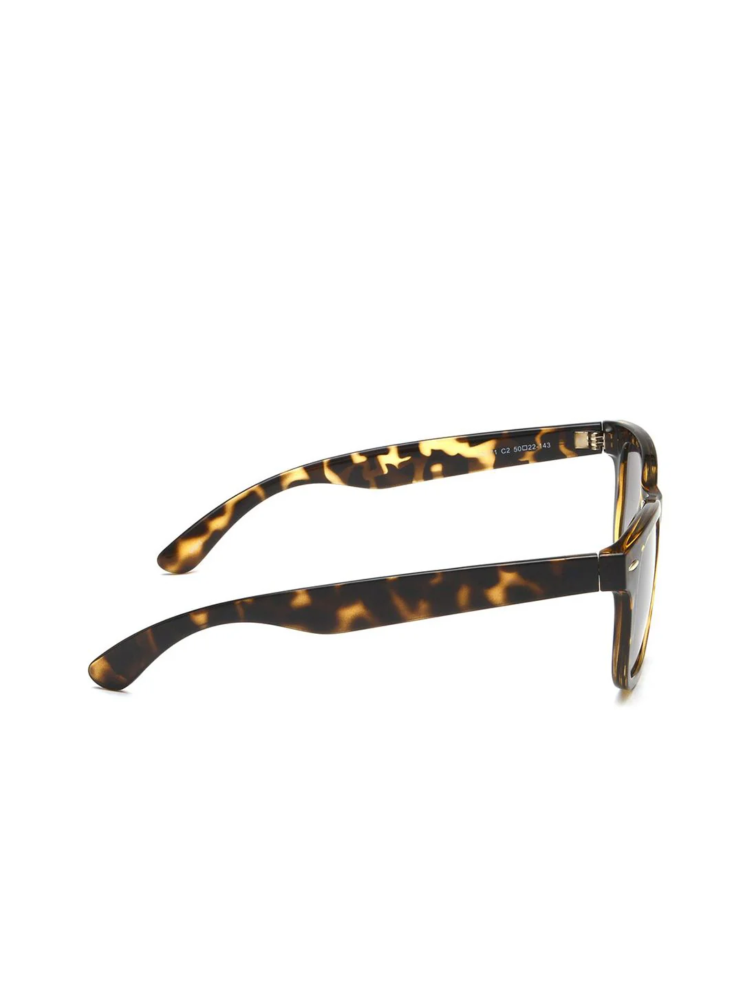 IDEE Unisex Rectangle Sunglasses with UV Protected Lens IDS3071C2SG - Image 3