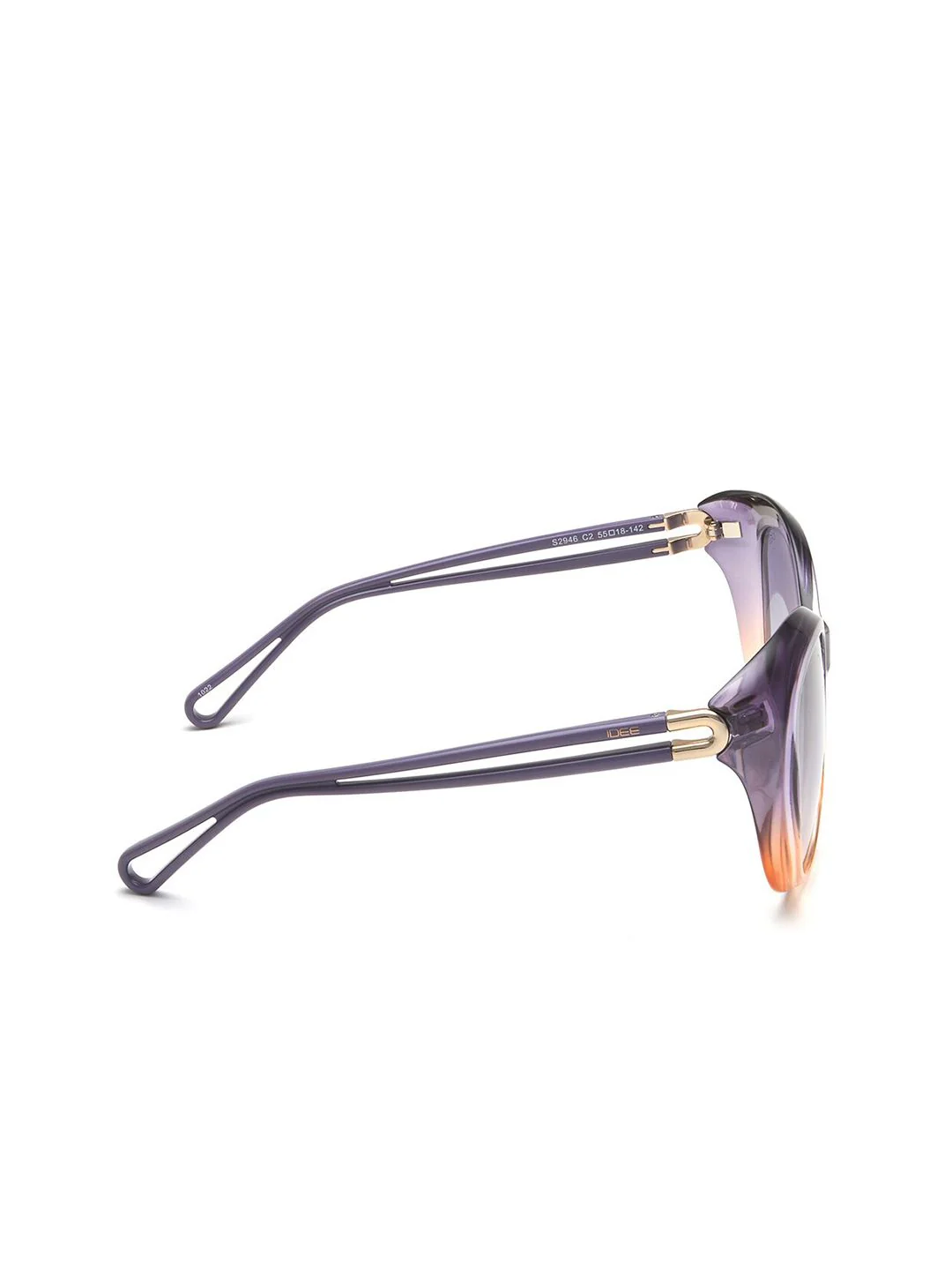 IDEE Women Butterfly Sunglasses with UV Protected Lens IDS2946C2SG - Image 3
