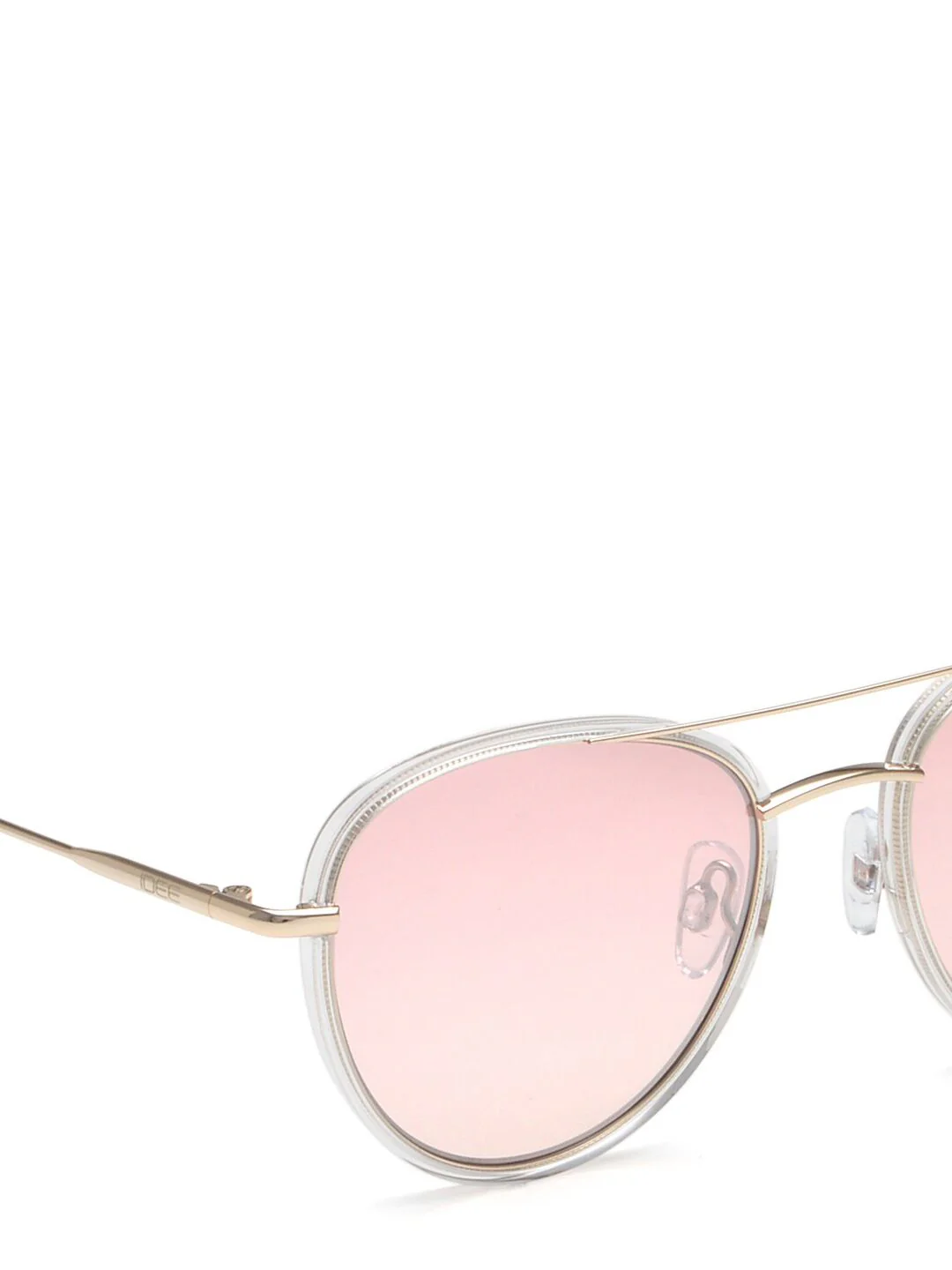 IDEE Women Pink Lens & Gold-Toned Oval Sunglasses with UV Protected Lens IDS2772C2SG - Image 6