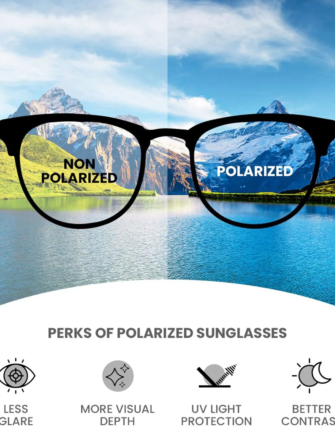 IDEE Women Square Sunglasses with UV Protected Lens IDS2826C1SG - Image 6