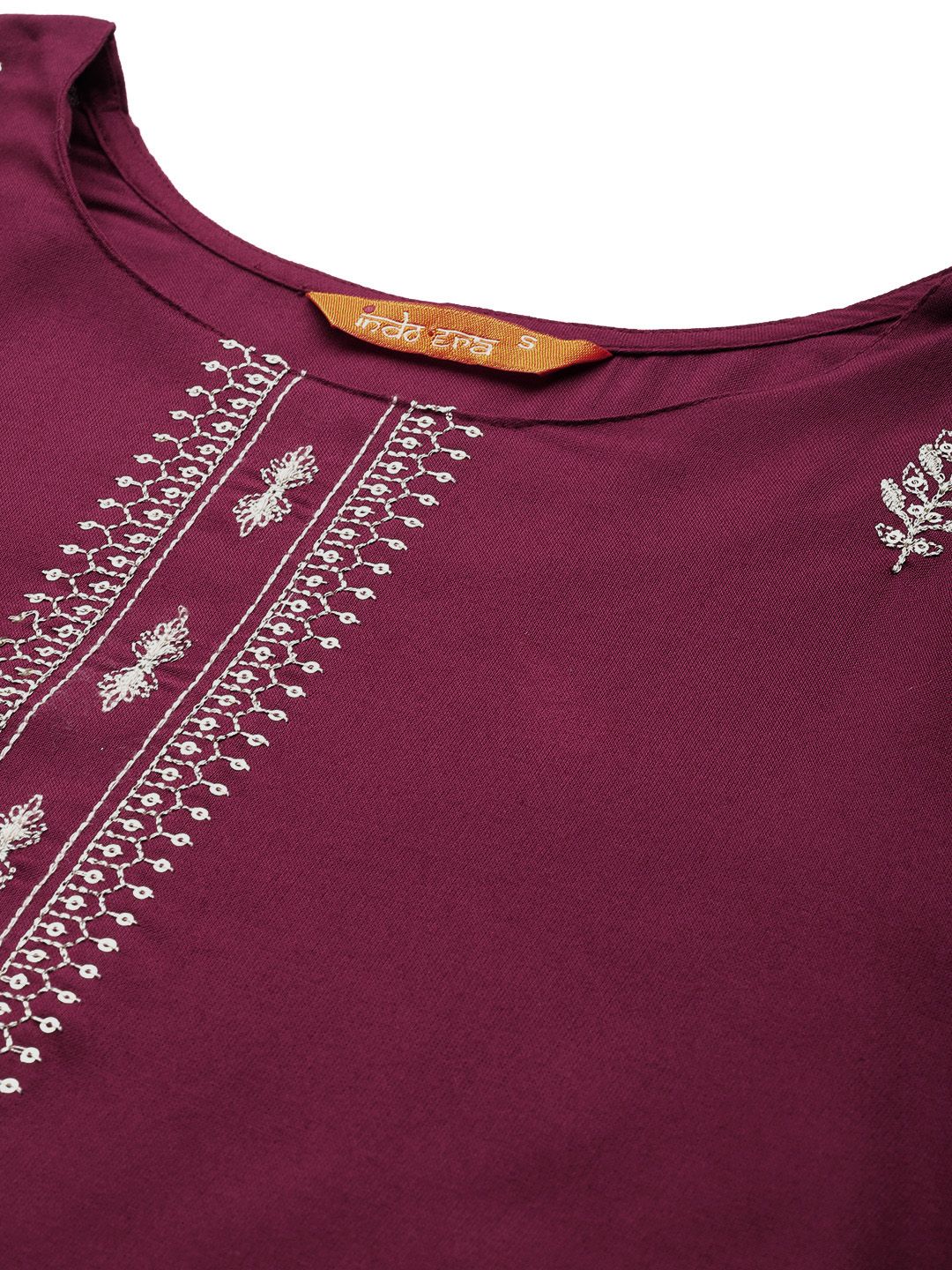 Indo Era Ethnic Motifs Embroidered Kurta - Image 2