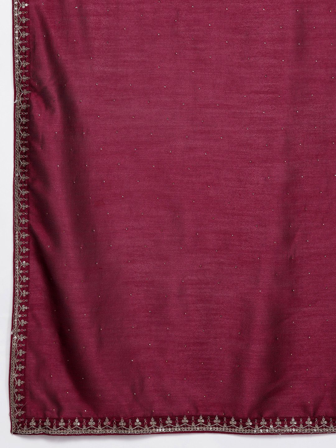Indo Era Ethnic Motifs Embroidered Regular Sequinned Kurta with Trousers & Dupatta - Image 5