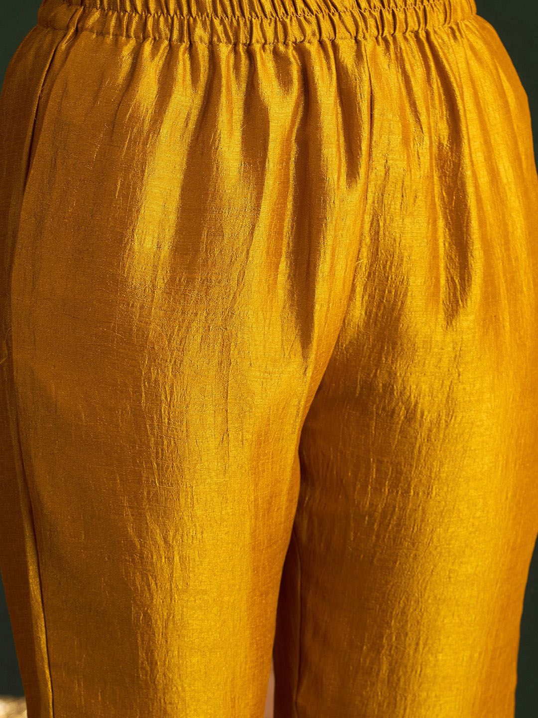 Indo Era Ethnic Motifs Embroidered Sequinned Kurta With Trousers & Dupatta - Image 5