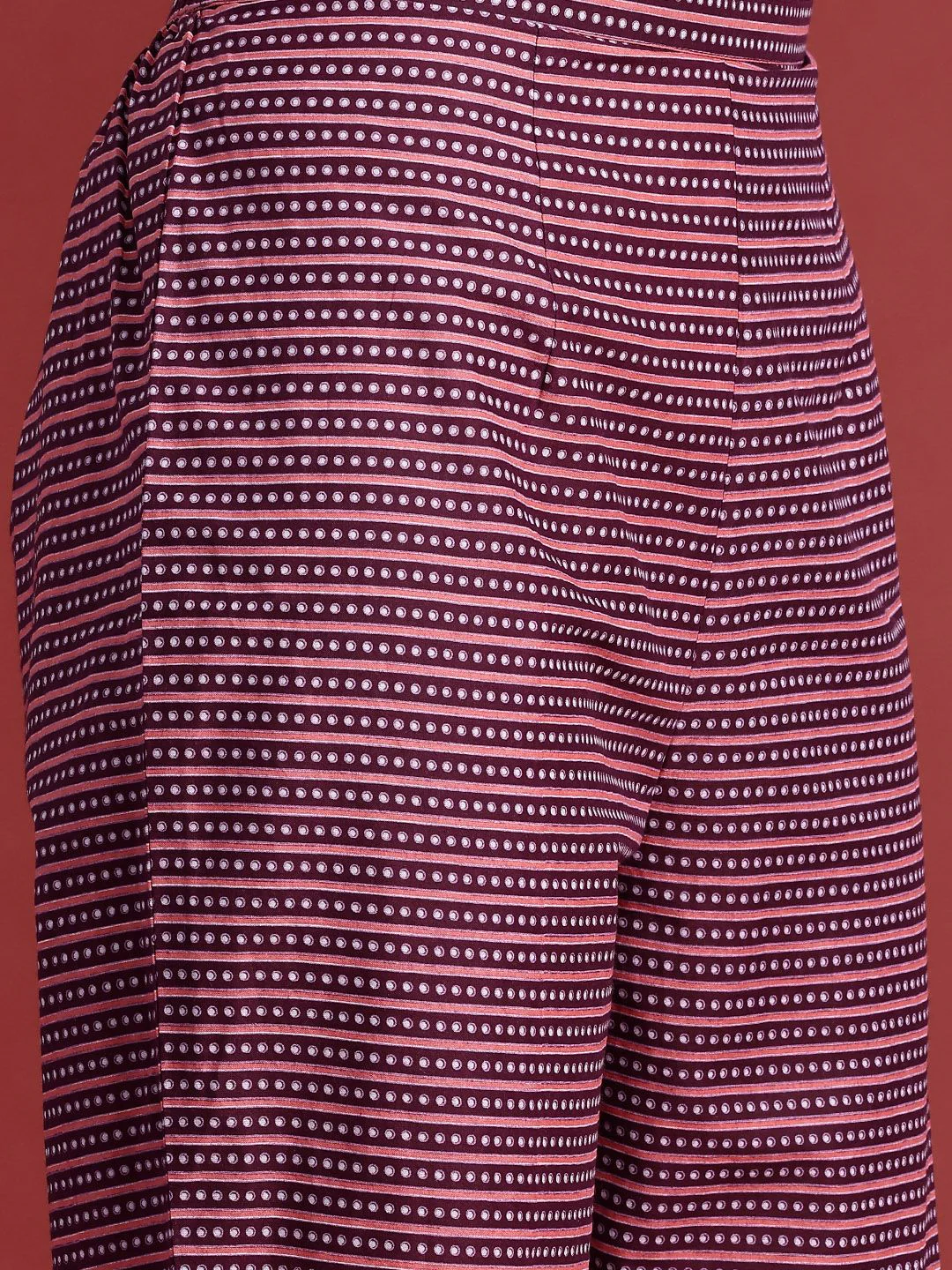 Indo Era Floral Printed Pure Cotton Kurta With Trousers & Dupatta - Image 5