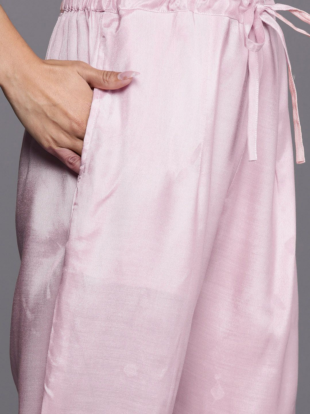 Indo Era Women Embroidered Regular Thread Work Kurta with Trousers & Dupatta - Image 3