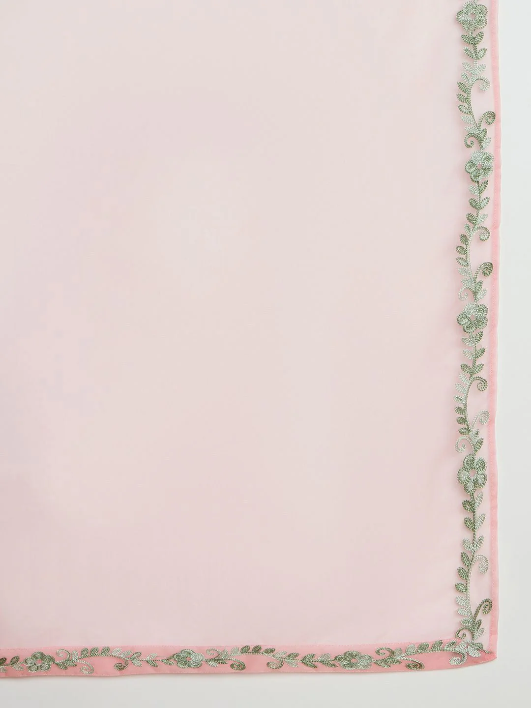 Indo Era Women Floral Embroidered Regular Thread Work Kurta with Trousers & With Dupatta - Image 5