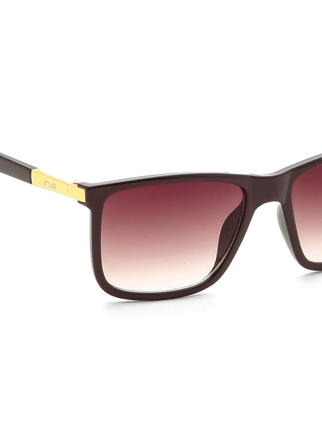 IRUS by IDEE Men Brown Lens & Brown Square Sunglasses with UV Protected Lens IRS1222C2SG - Image 6