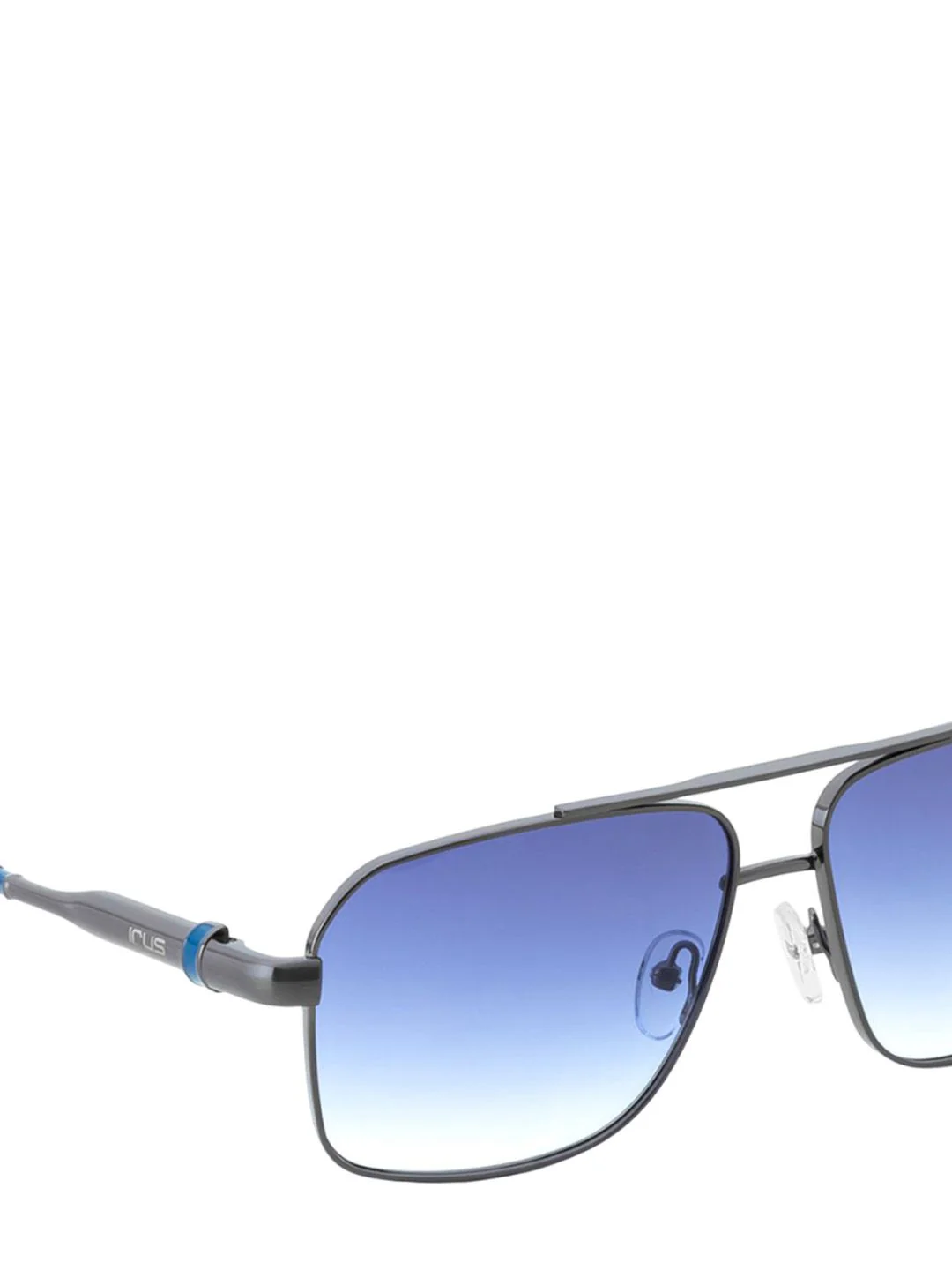 IRUS by IDEE Men Square Sunglasses with UV Protected Lens IRS1300C4SG - Image 3