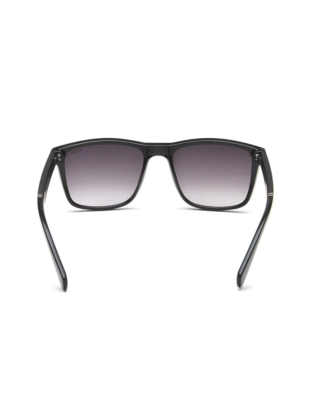 IRUS by IDEE Unisex Grey Lens & Black Square Sunglasses with UV Protected Lens - Image 6