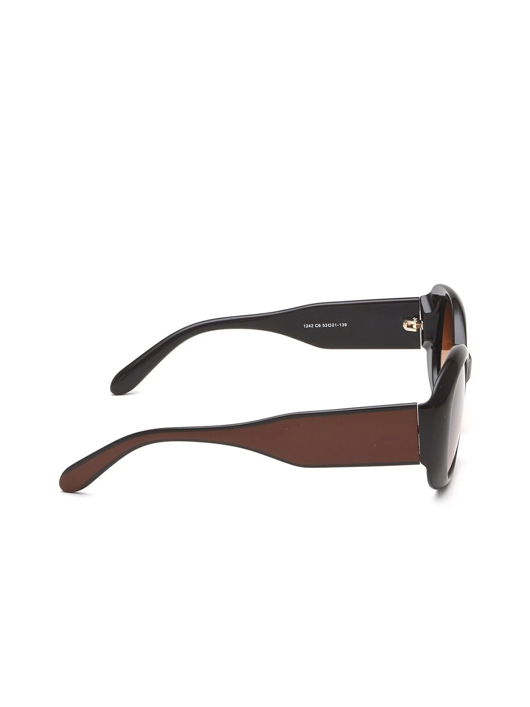 IRUS by IDEE Women Oval Sunglasses with UV Protected Lens IRS1242C6SG - Image 3