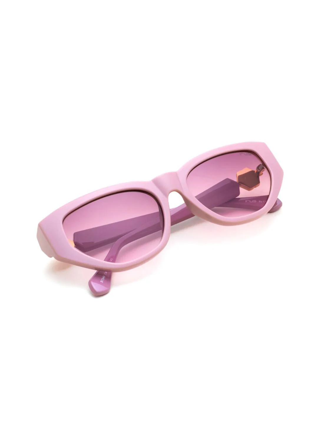 IRUS by IDEE Women Oval Sunglasses with UV Protected Lens IRS1349C4SG - Image 4