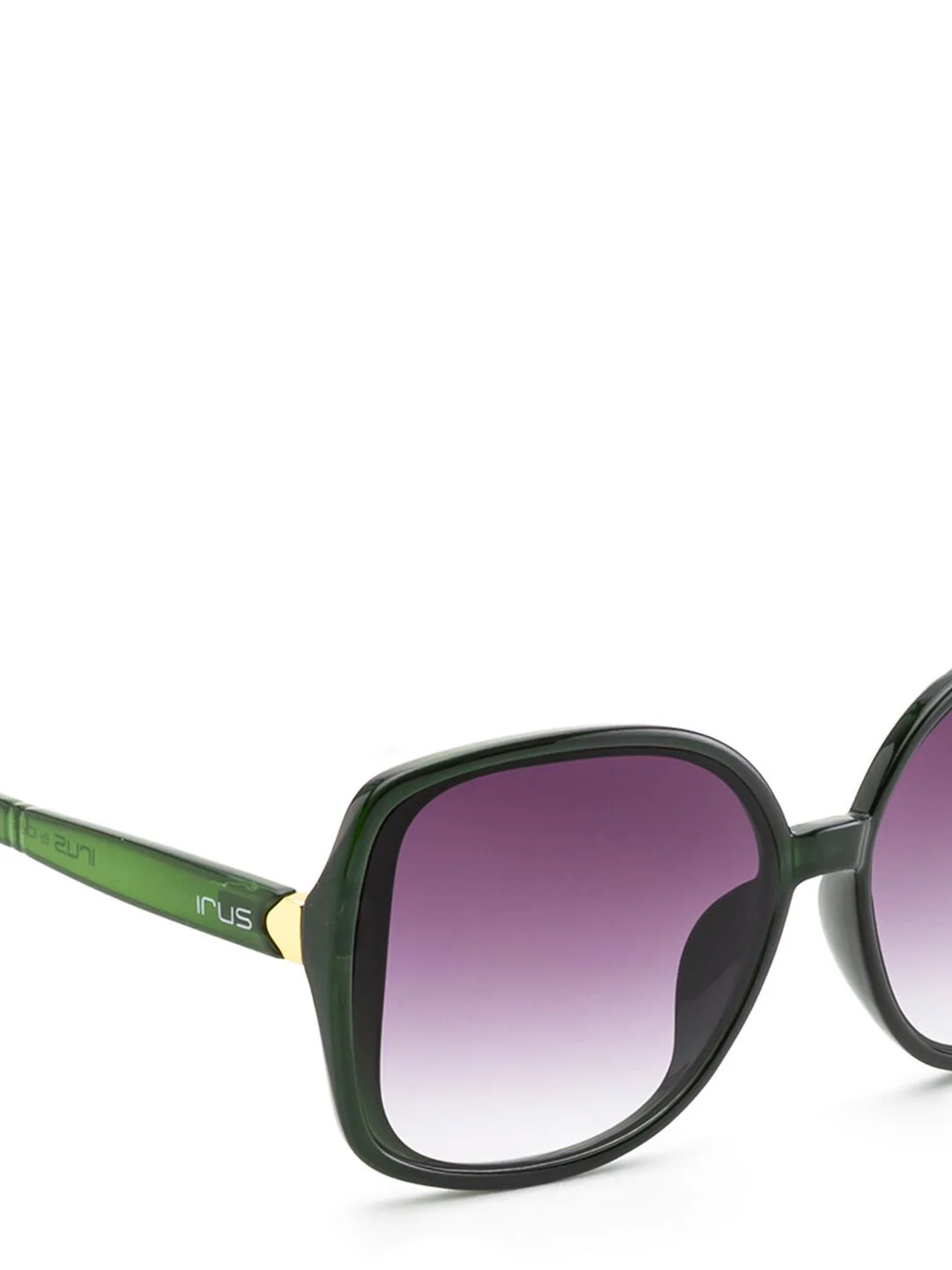 IRUS by IDEE Women Square Sunglasses with UV Protected Lens IRS1213C4SG - Image 6