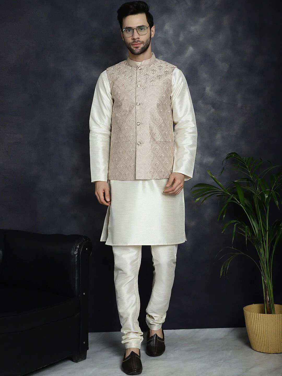 Jompers Embroidered Nehru Jackets - Image 4
