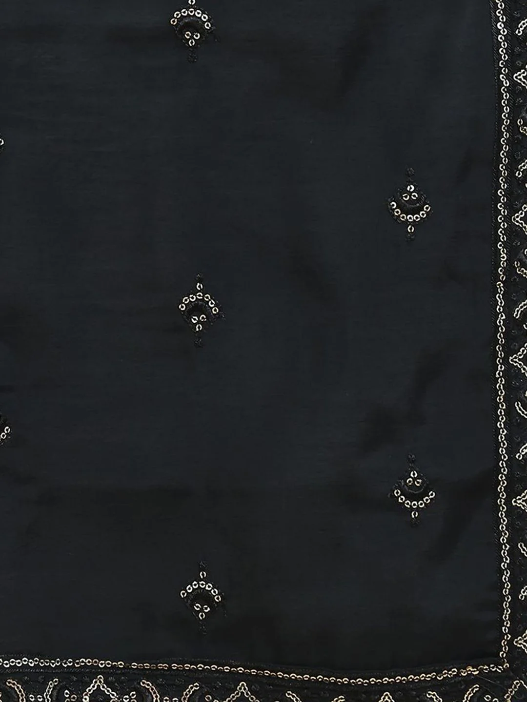 Jompers Men Floral Embroidered Chikankari Kurta With Dupatta - Image 7