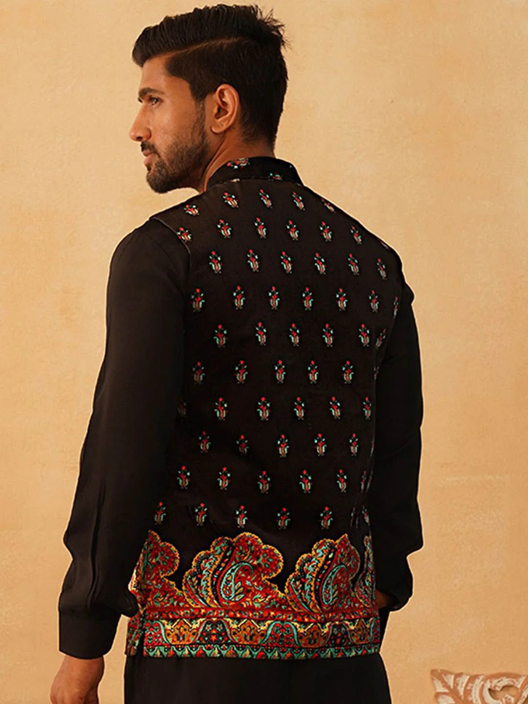 Jompers Printed Nehru Jackets - Image 4
