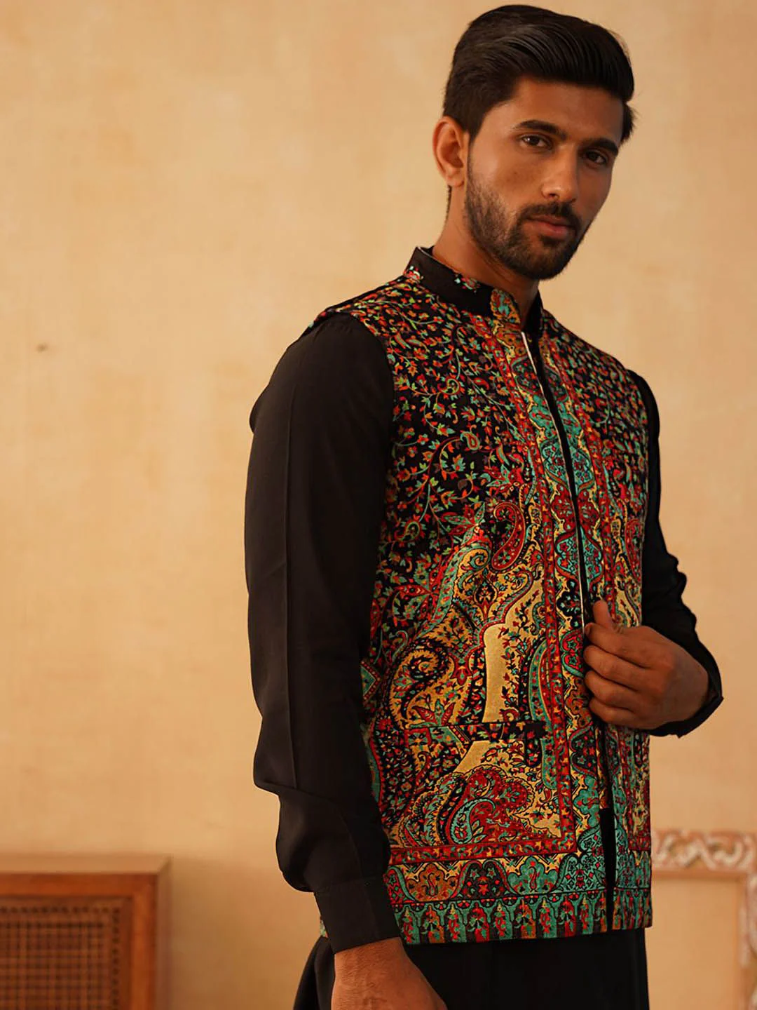 Jompers Printed Nehru Jackets - Image 6