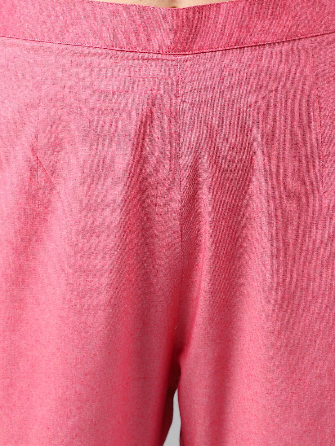 KALINI Striped Straight Kurta with Trousers - Image 3