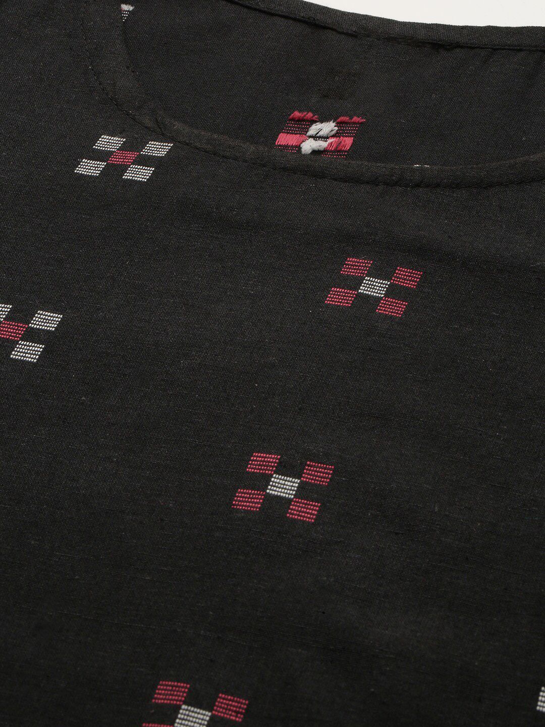 KALINI Woven Design Kurta with Trousers - Image 2
