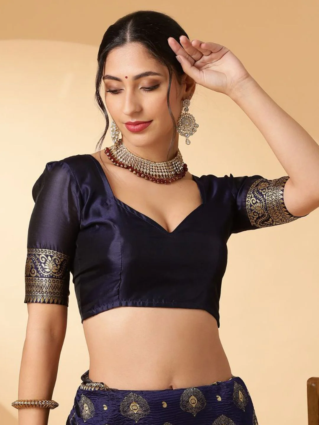 KALINI Woven Design Paithani Saree - Image 7