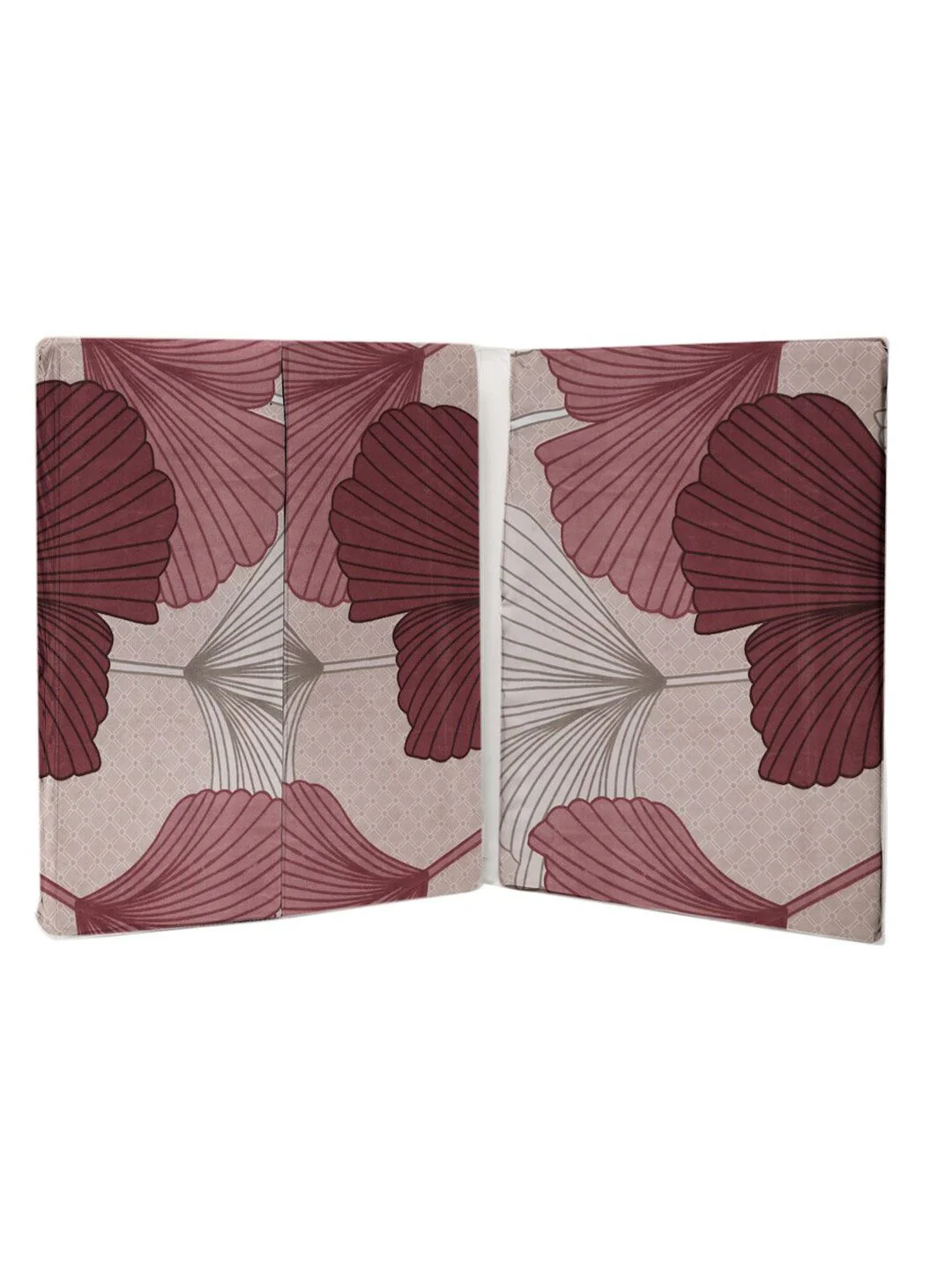 KLOTTHE Beige Floral 300 TC Pure Cotton Blend Double King Bedsheet Set - Image 5