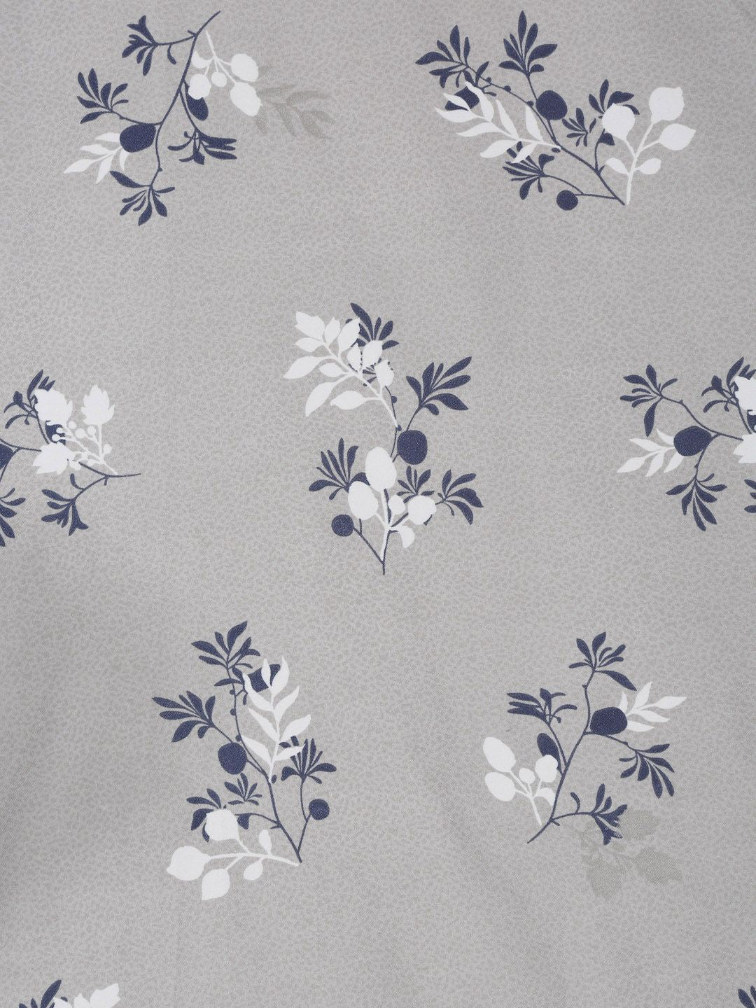 KLOTTHE Floral Printed 300 TC Fitted King Bedsheet with 2 Pillow Covers - Image 6