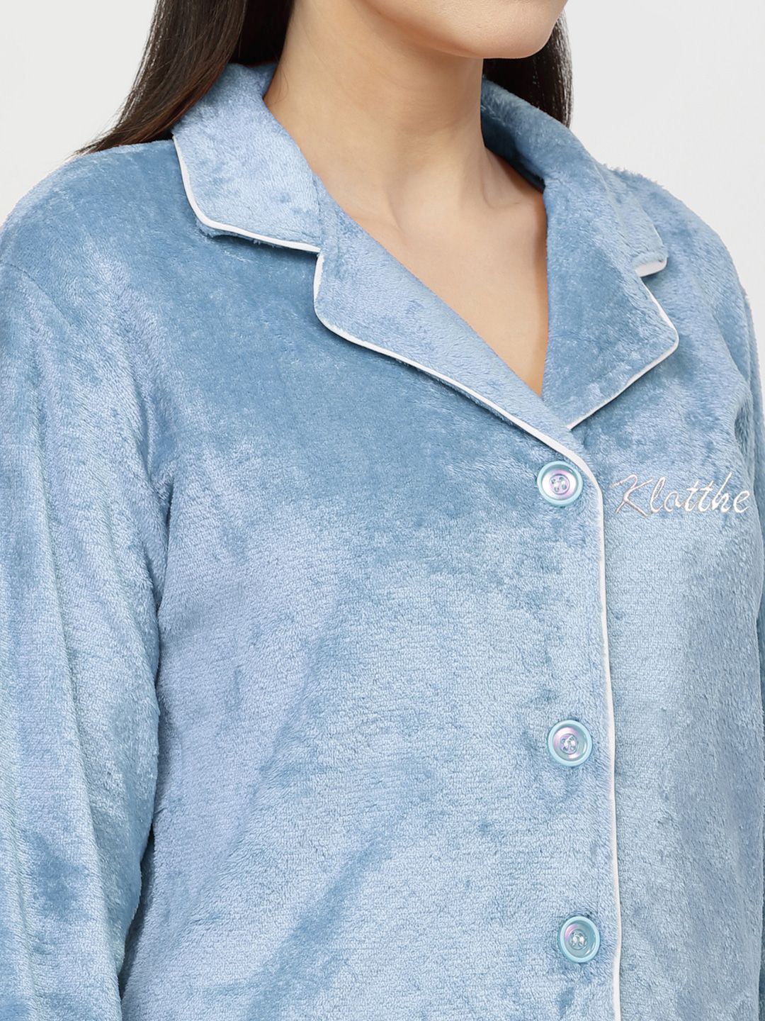 KLOTTHE Woolen Shirt With Trousers - Image 4