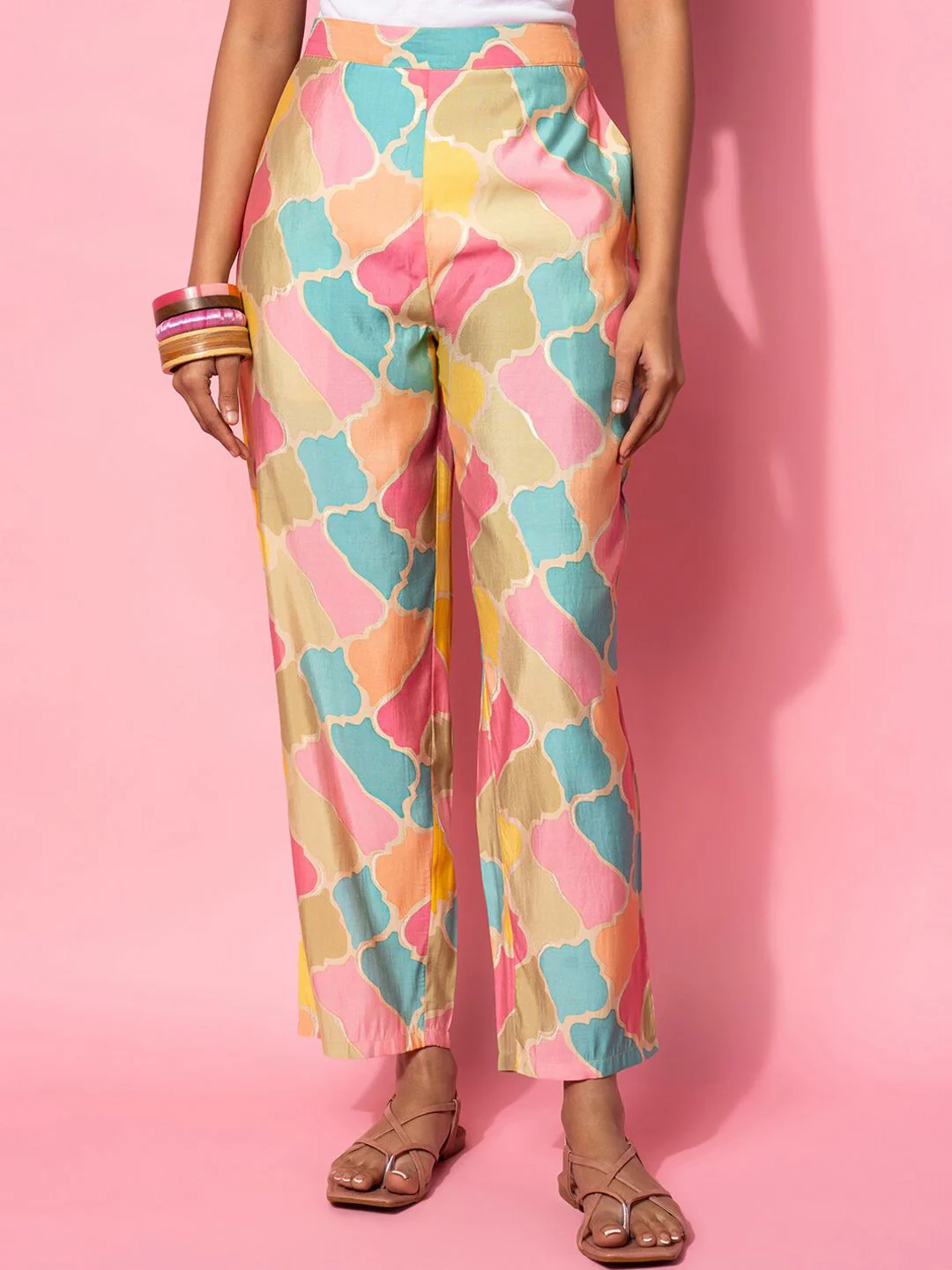 Libas Abstract Printed Co-Ords - Image 7