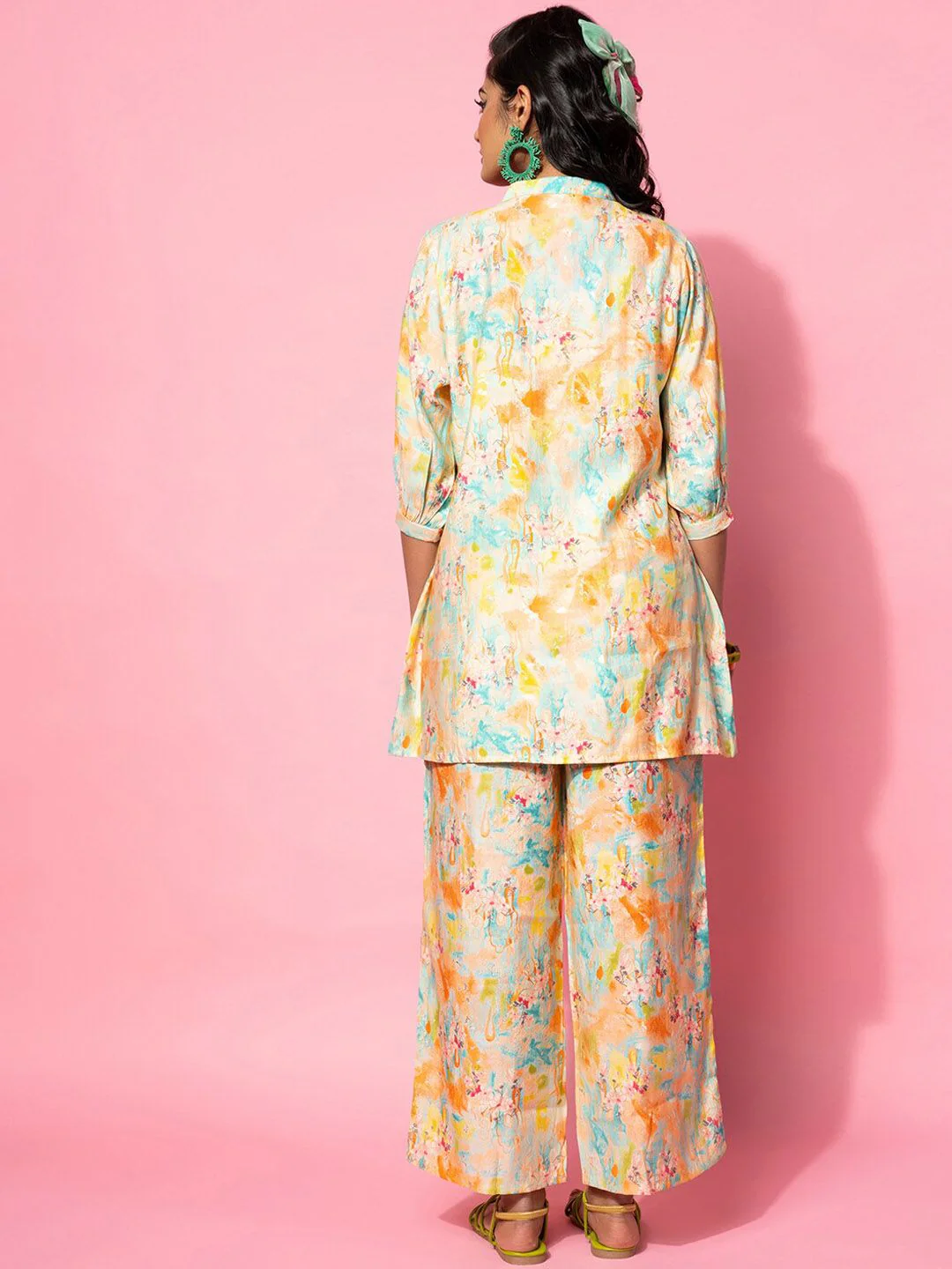 Libas Floral Printed Co-Ords - Image 5
