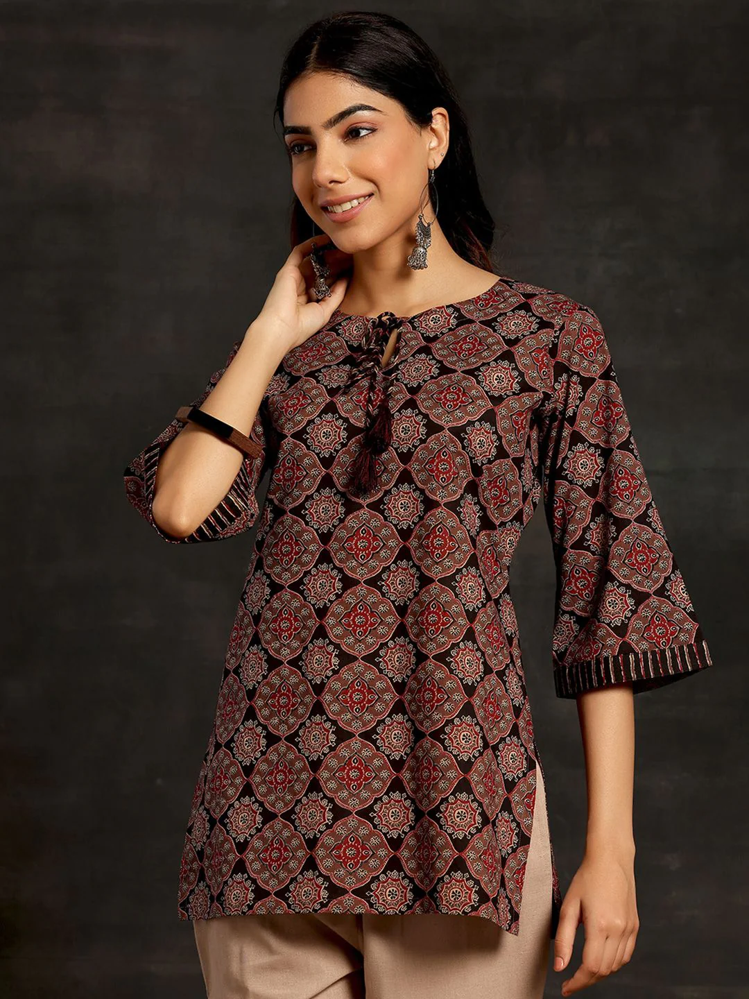 Libas Printed Tunic - Image 5