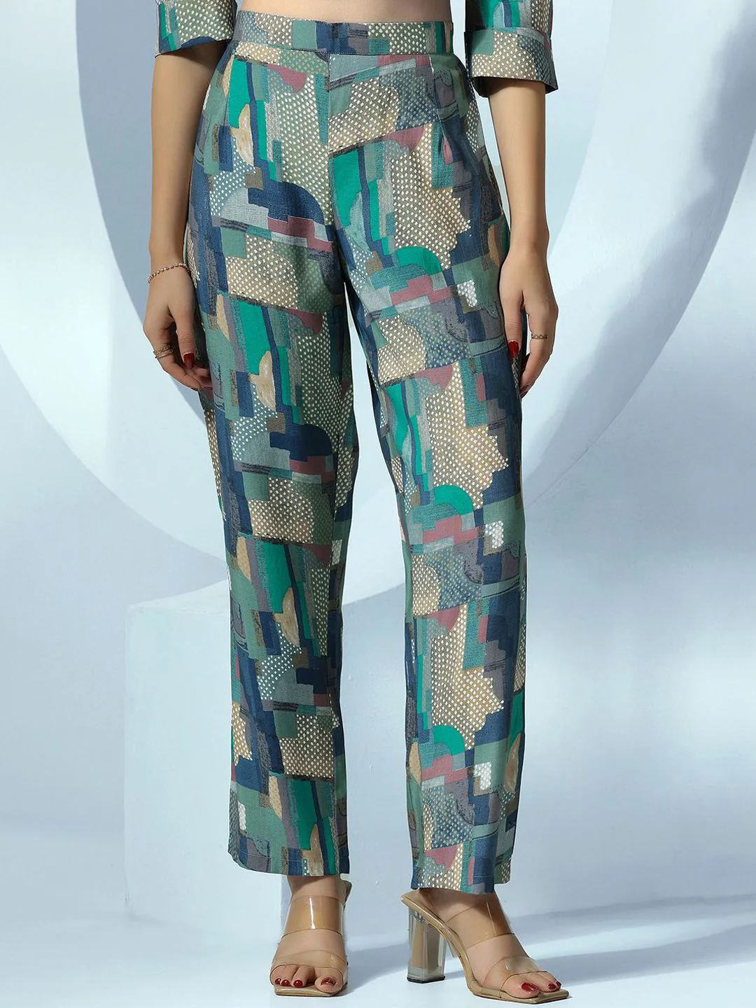 Libas Printed Tunic & Trousers Co-Ords - Image 7