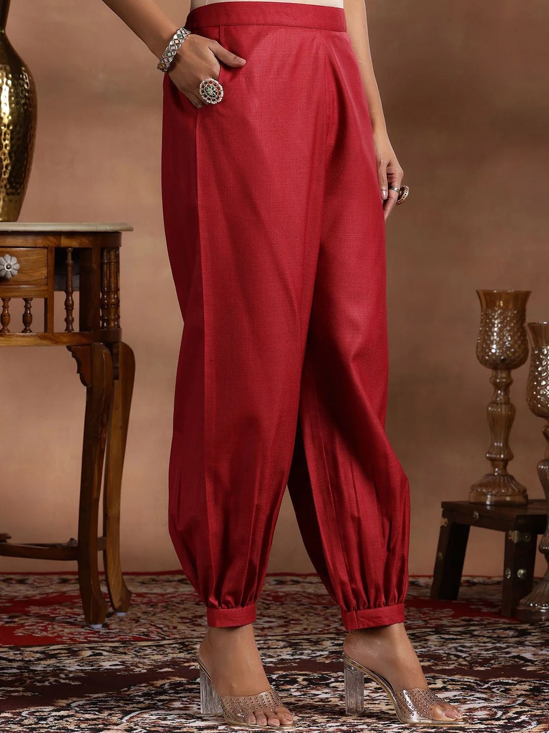 Libas Straight Kurta with Salwar & Dupatta - Image 3