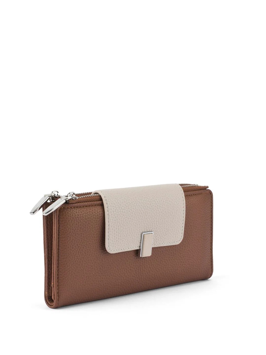 Lino Perros Avril Luxe Women Zip Detail Two Fold Wallet - Image 4