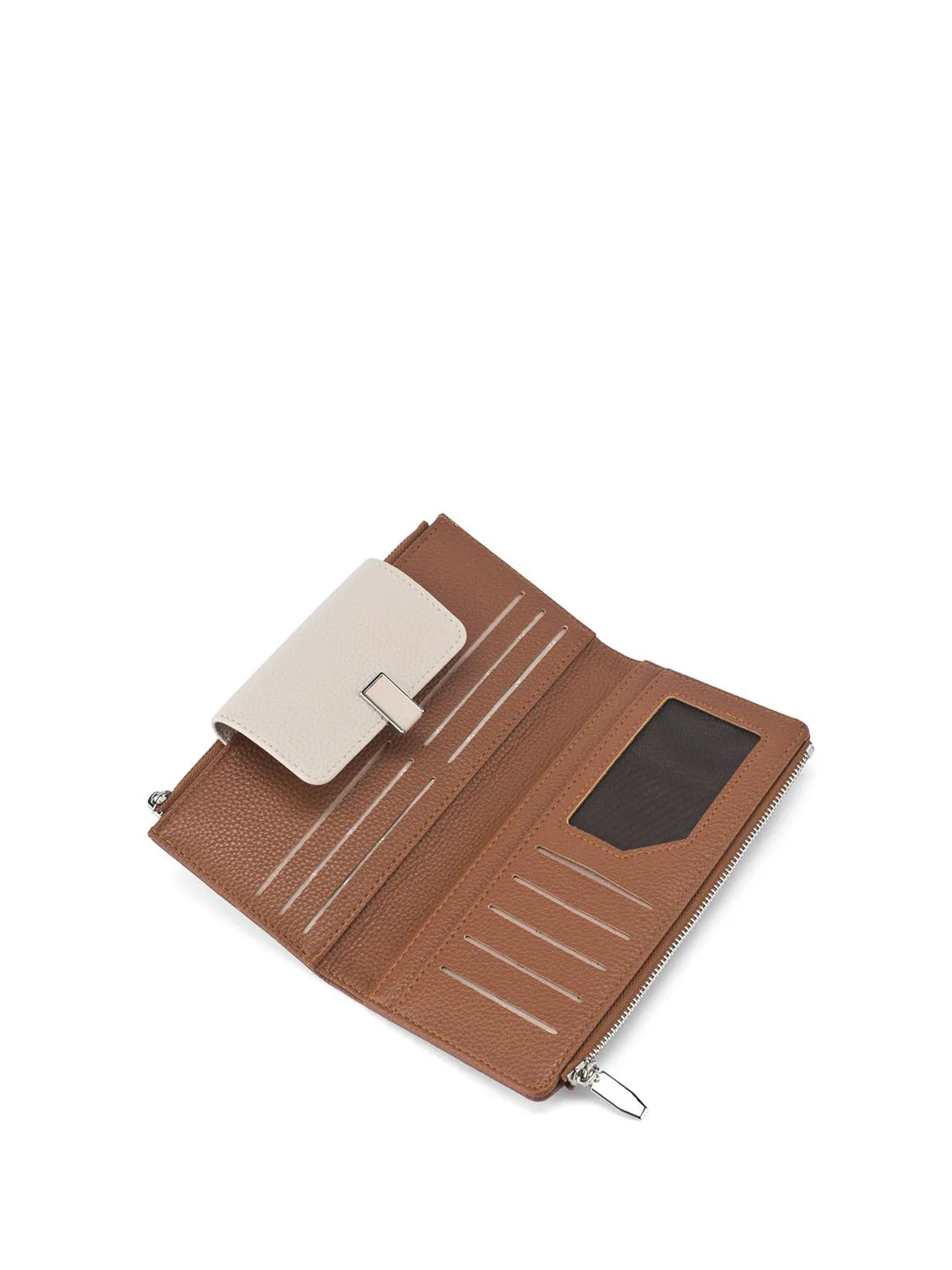 Lino Perros Avril Luxe Women Zip Detail Two Fold Wallet - Image 6