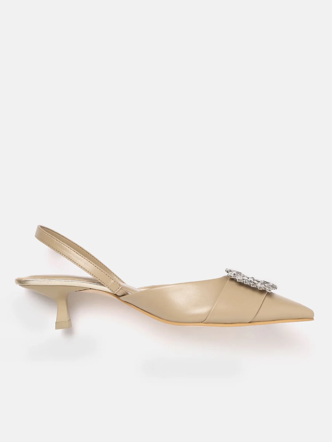 Lino Perros Embellished Kitten Pumps - Image 2