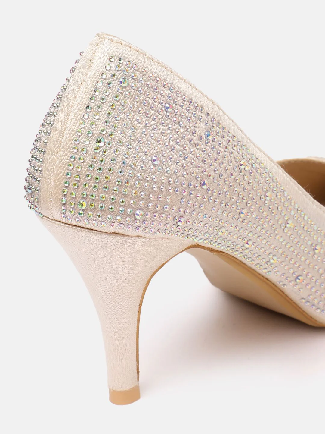 Lino Perros Embellished Party Slim Heeled Pumps - Image 5