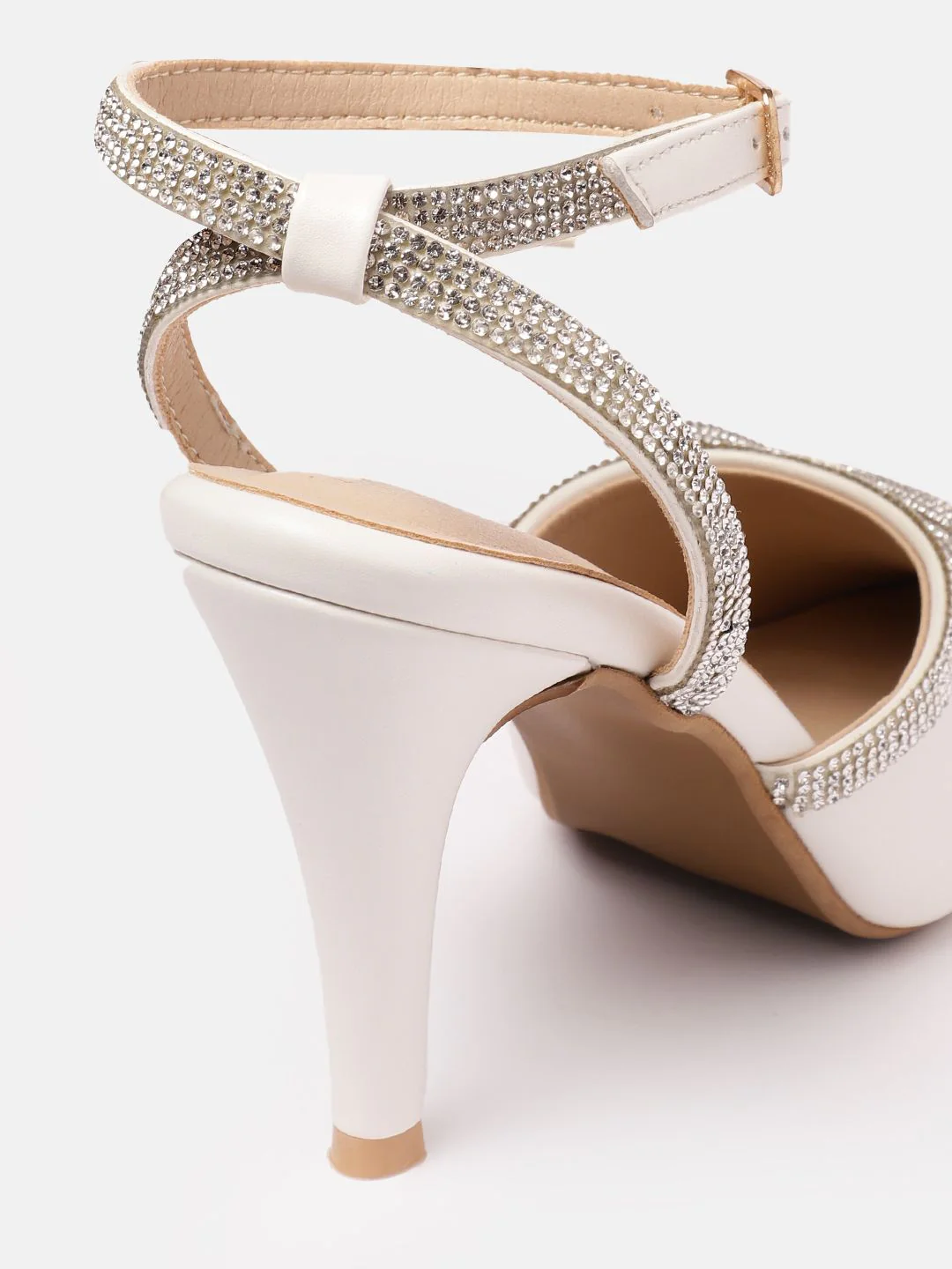 Lino Perros Embellished Party Stiletto Pumps - Image 5