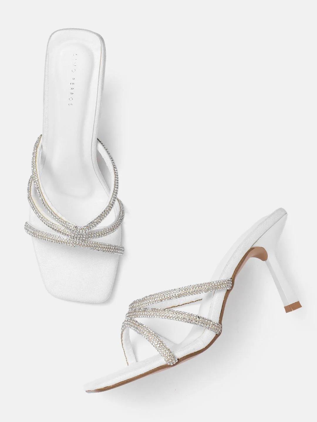 Lino Perros Embellished Slim Heels
