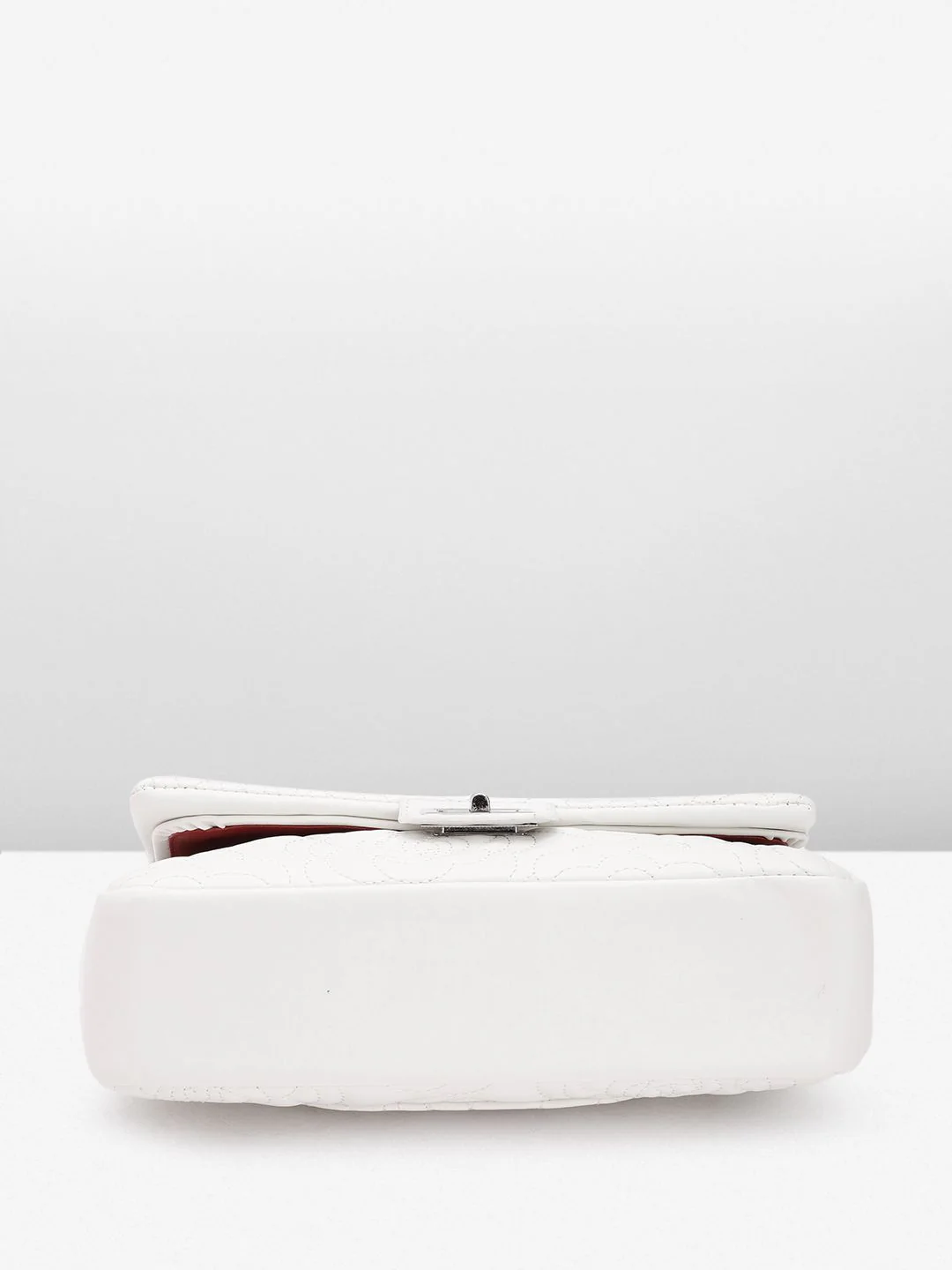 Lino Perros Floral Quilted Structured Sling Bag - Image 5