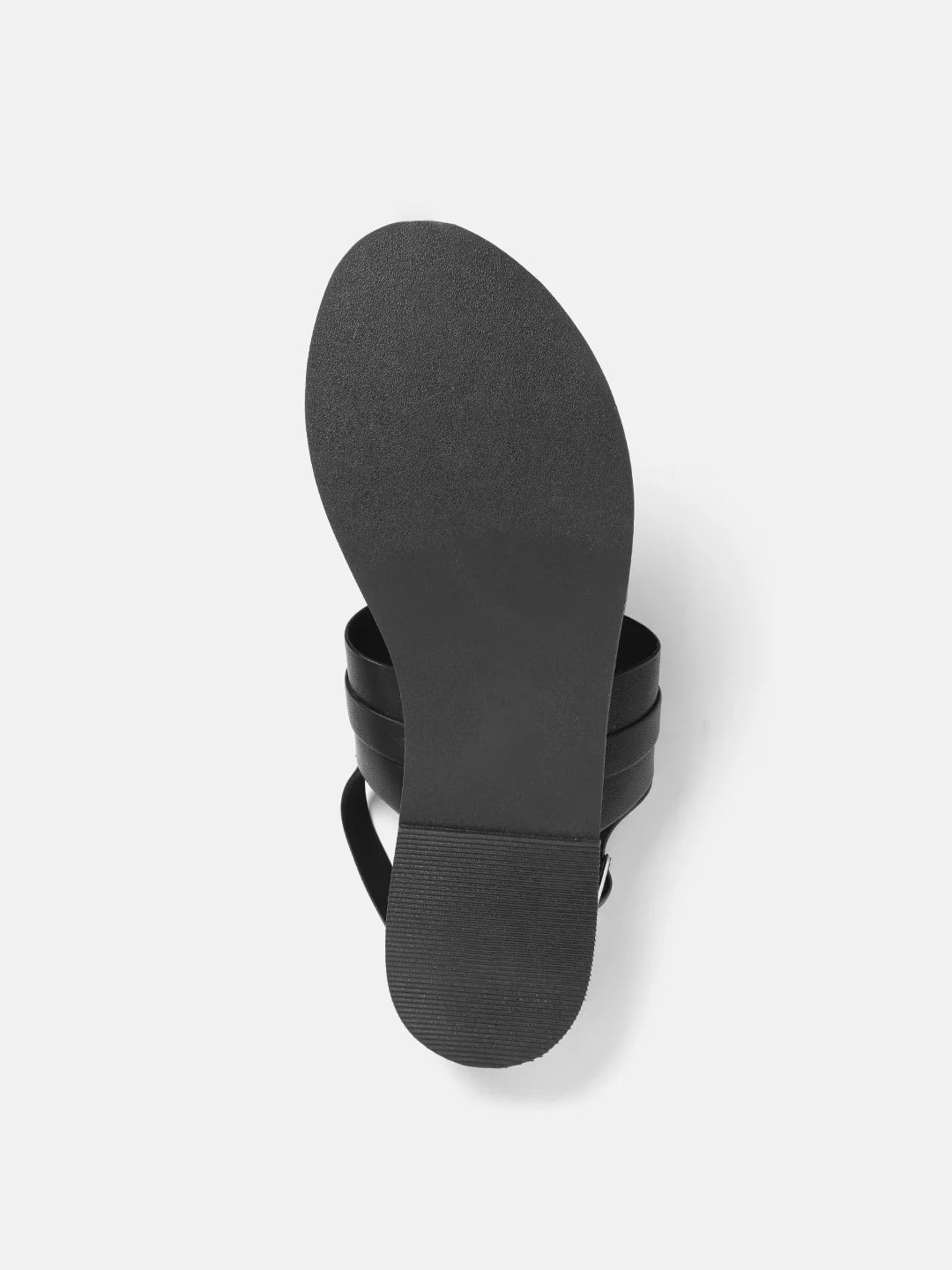 Lino Perros Metallic Detail T-Strap Flats - Image 3
