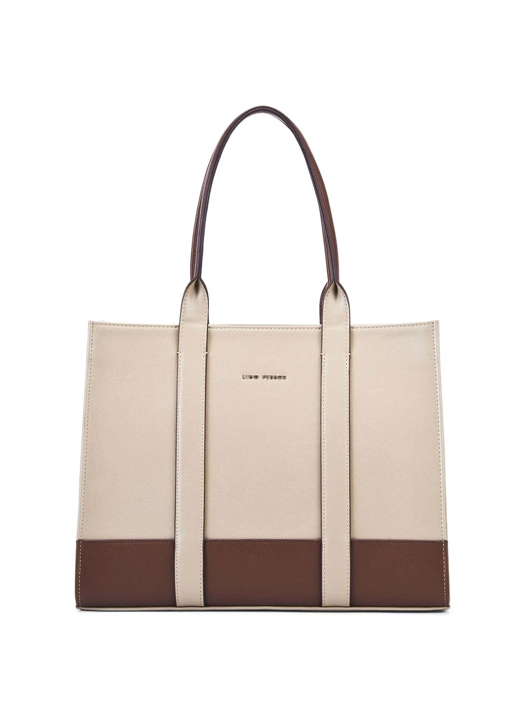 Lino Perros Oversized Structured Tote Bag with Tasselled - Image 2