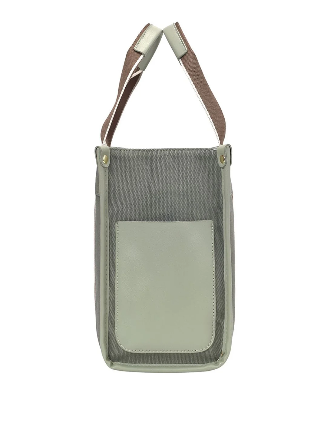Lino Perros Self Design Canvas Structured Handheld Bag - Image 12