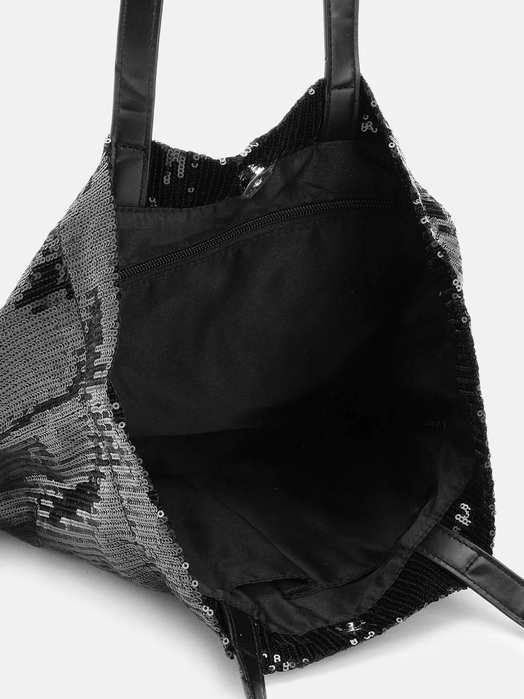 Lino Perros Sequined Embellished Structured Tote Bag - Image 4