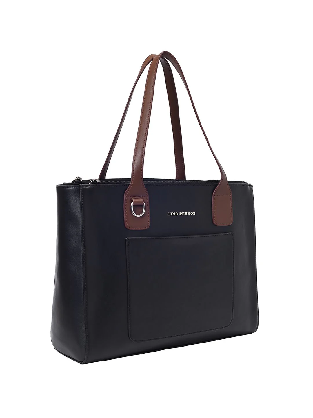Lino Perros Structured 16 Inch Laptop Shoulder Bag - Image 3