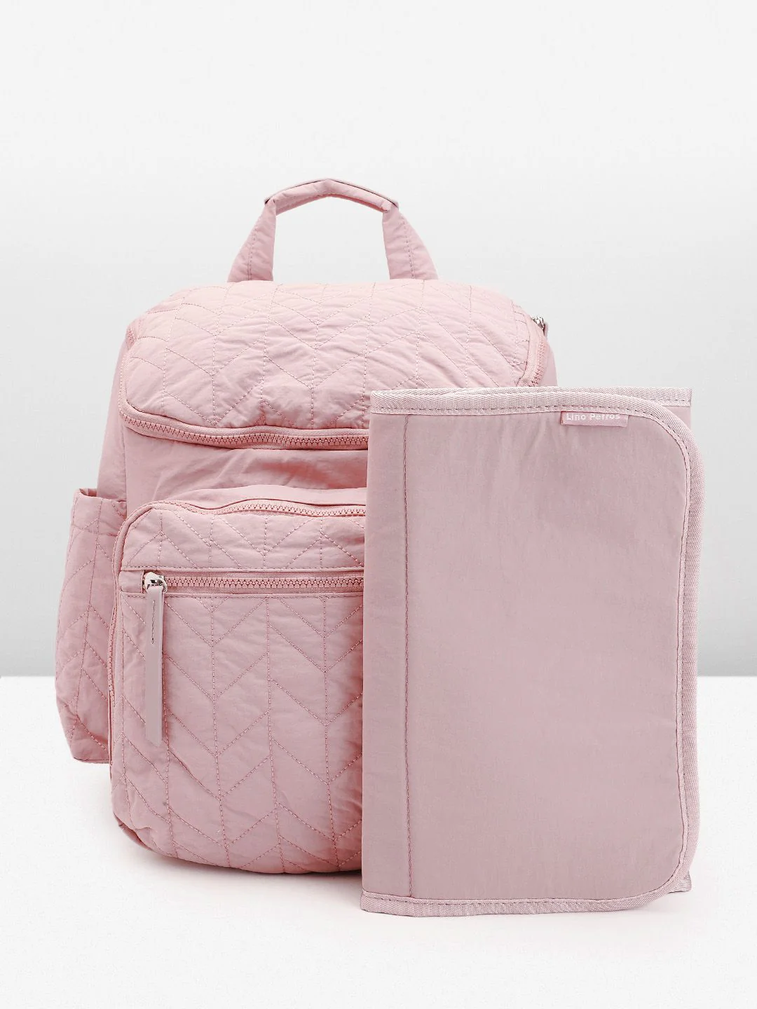 Lino Perros Textured Mommy Backpack - 13Inch