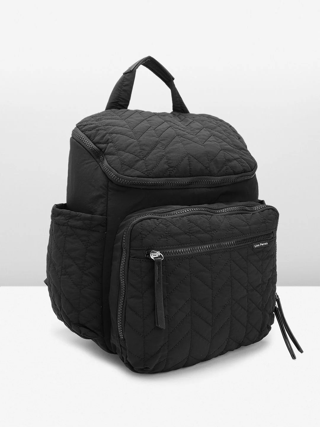 Lino Perros Textured Mommy Backpack - 13Inch - Image 2