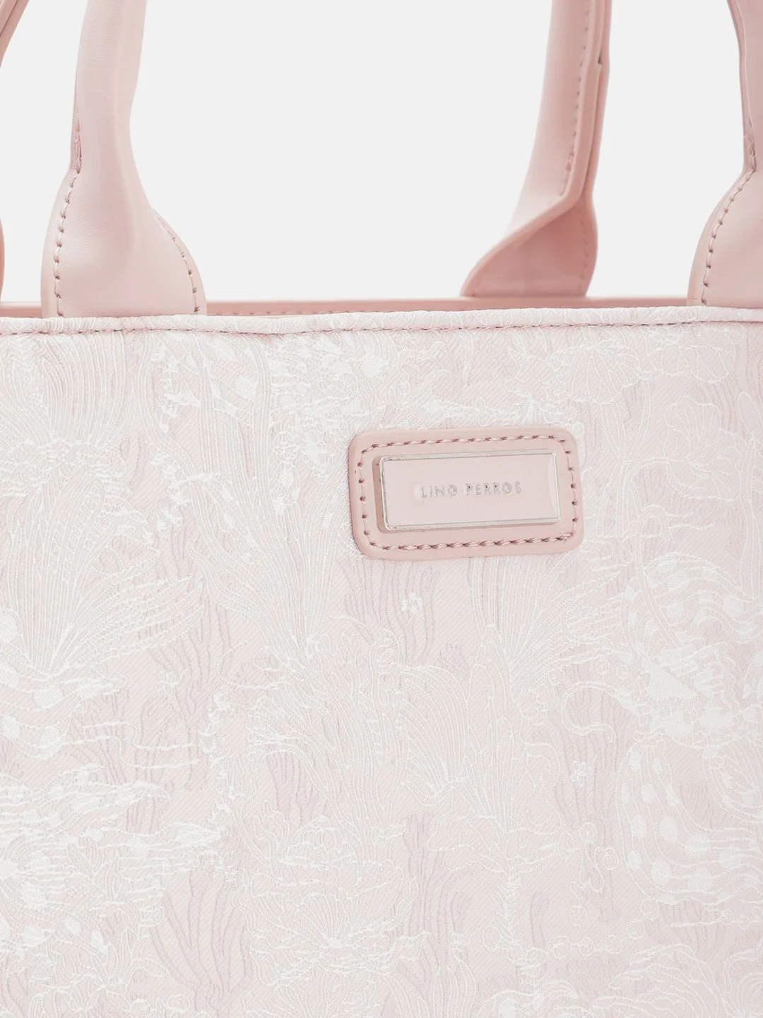 Lino Perros Textured Structured Handheld Bag - Image 6